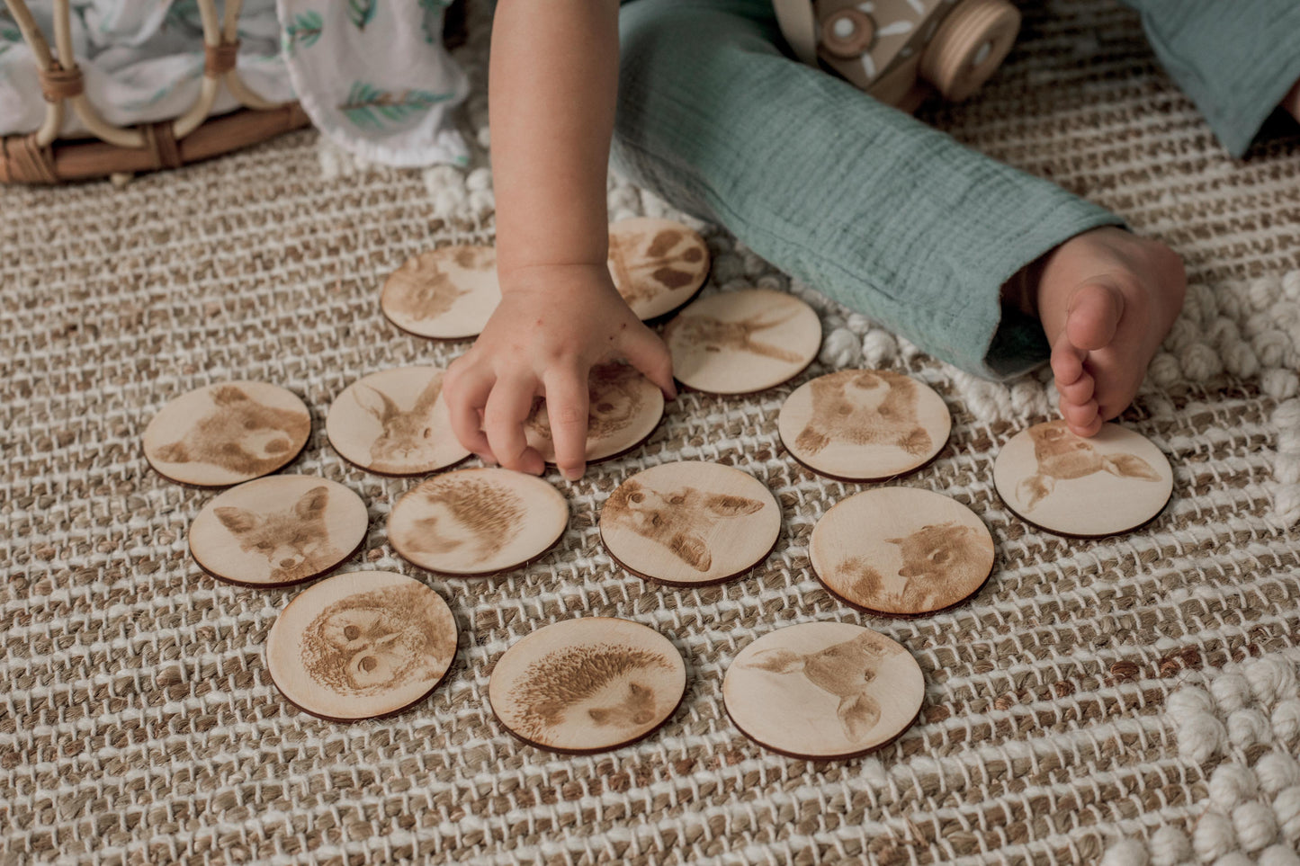 Woodland Animals Memory Game