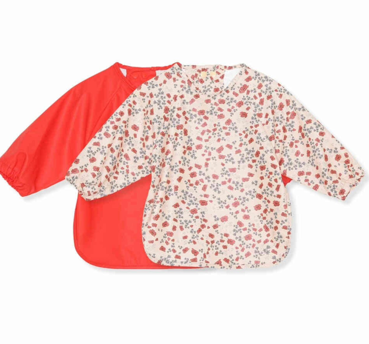 Long Sleeve Dinner Bib - 2 pack