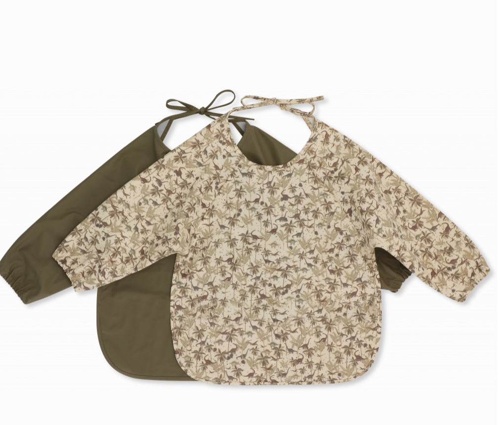 Long Sleeve Dinner Bib - 2 pack