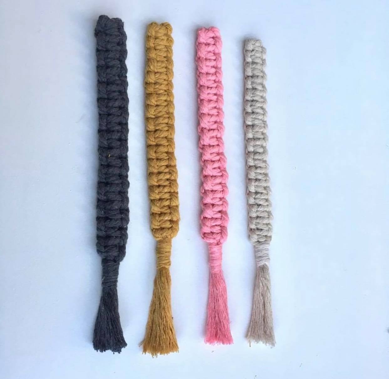 Set of 5 Macrame Play Gym Toys