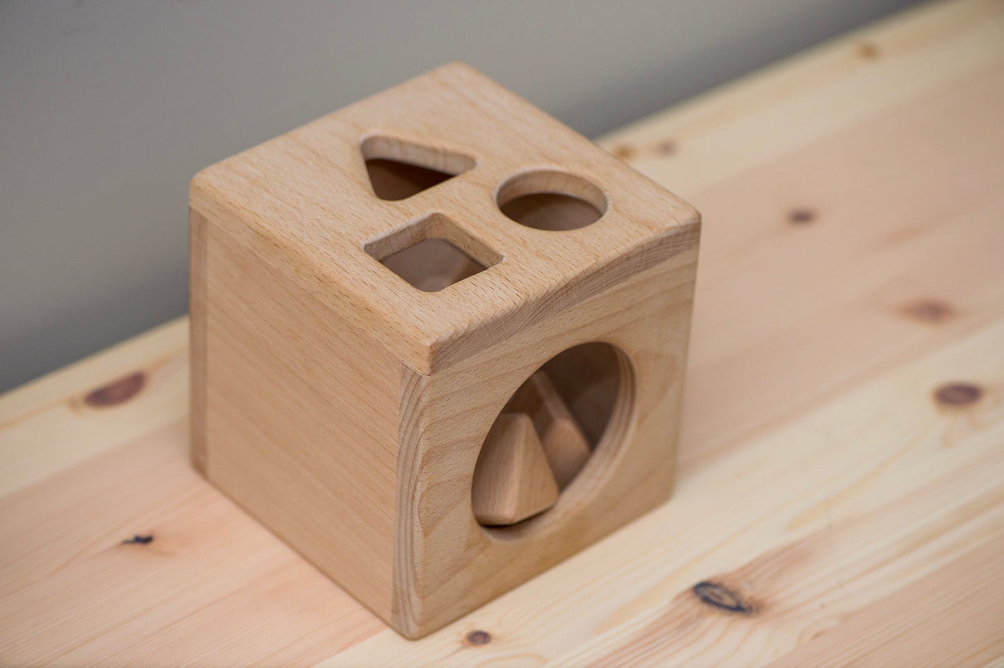 Beechwood Shape Sorter