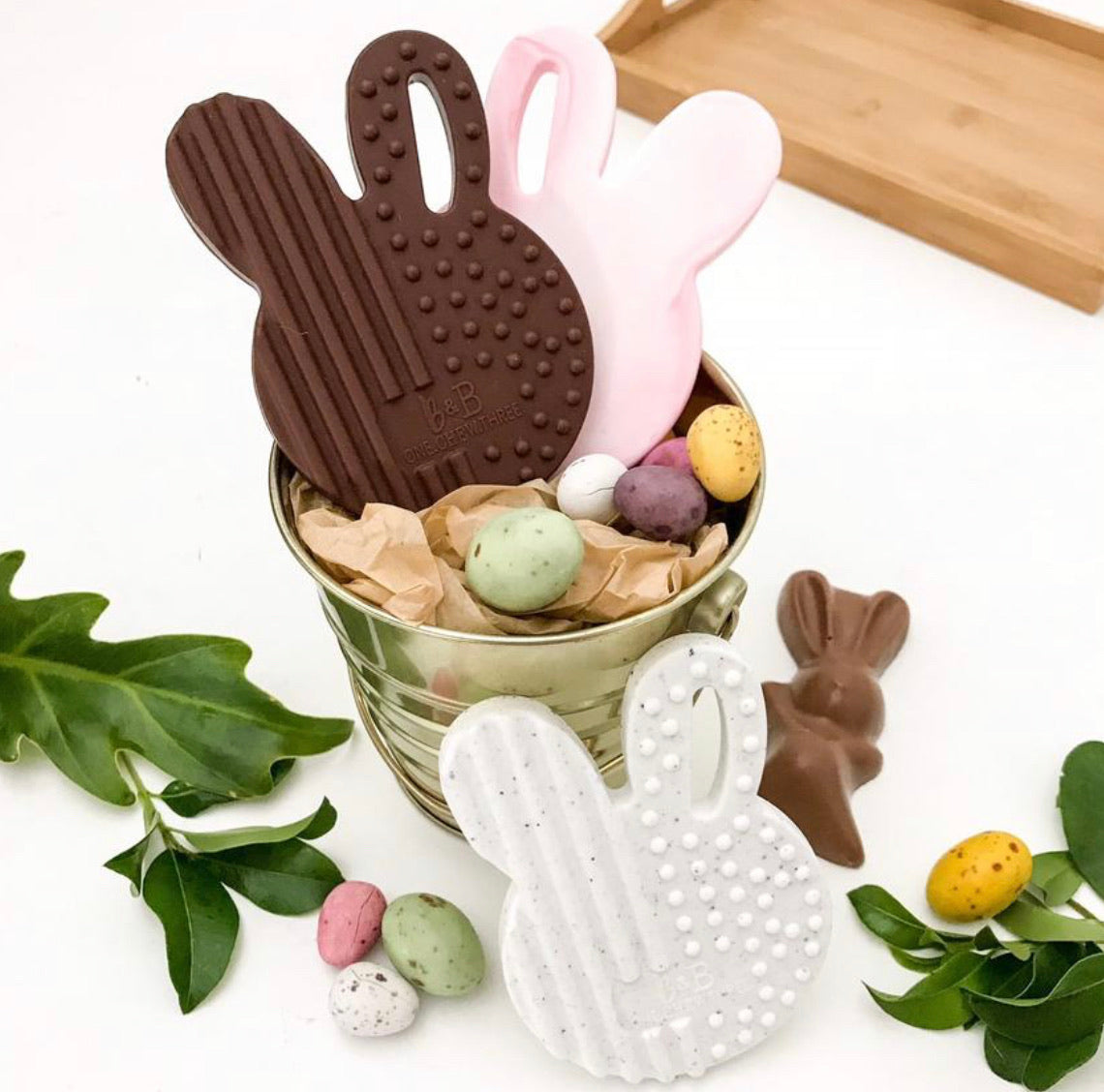 Bunny Silicone Teething Disc