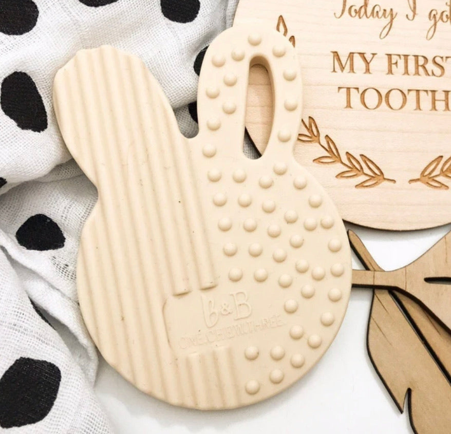 Bunny Silicone Teething Disc