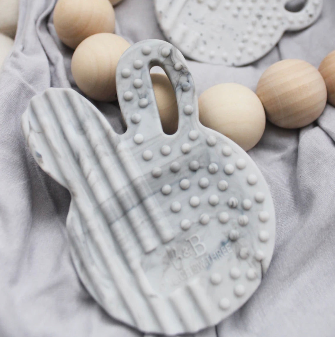 Bunny Silicone Teething Disc