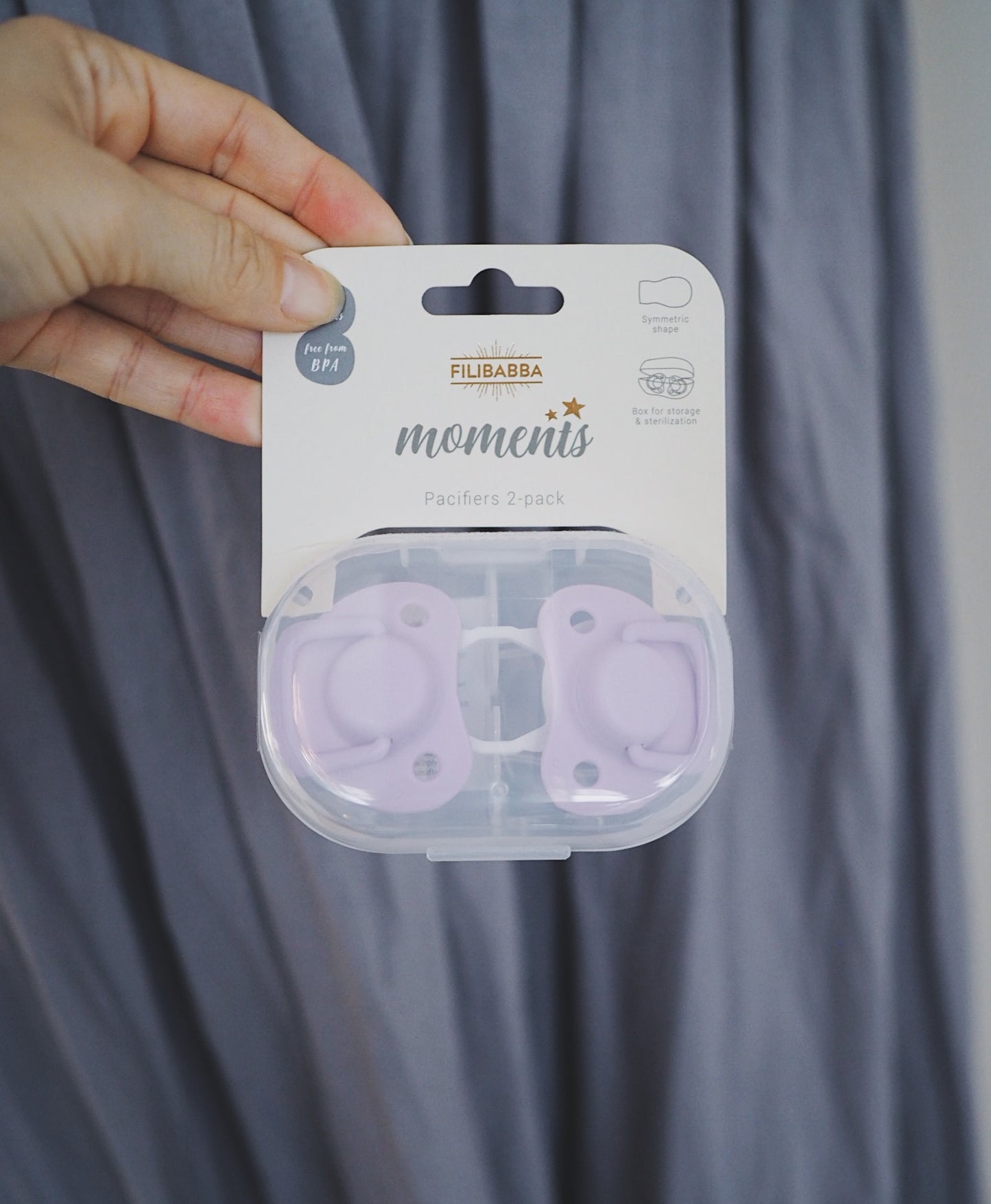Moments Pacifiers (pack of two) - 6 months plus