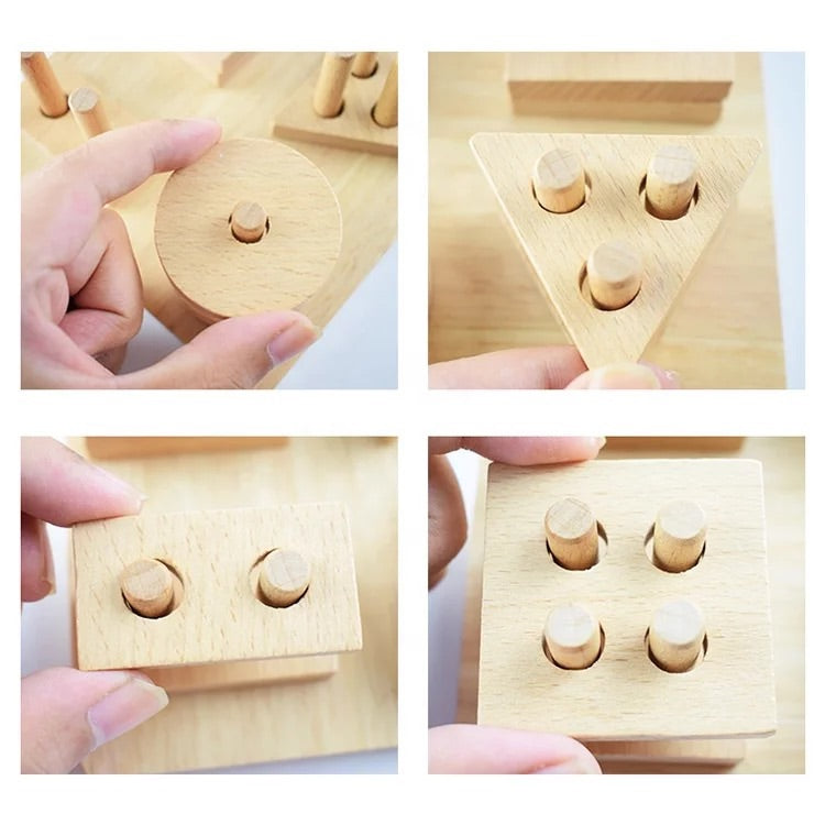 Beechwood Shape Stacker