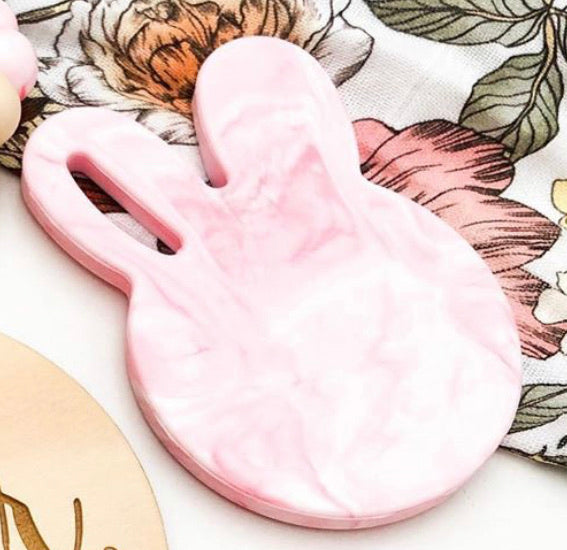 Bunny Silicone Teething Disc