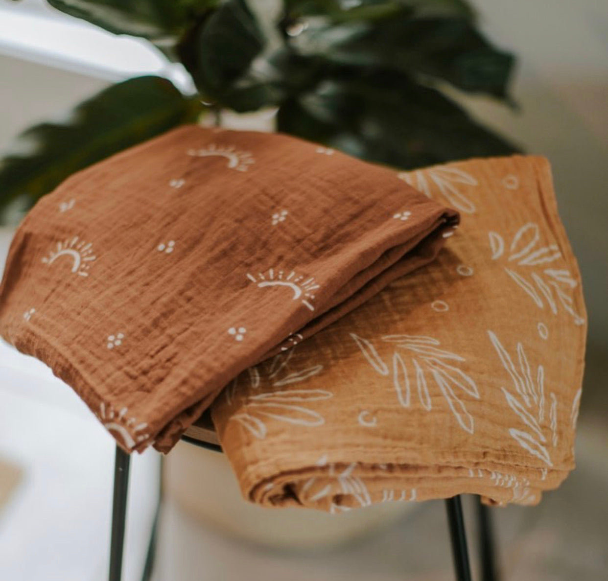 Muslin Cotton Swaddle Blankets