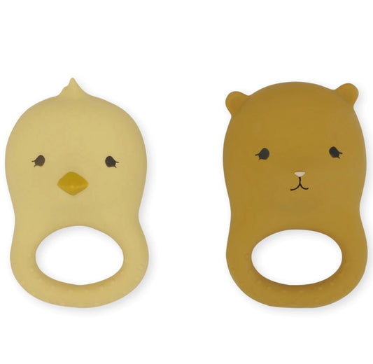 Animal Teethers - 2 Pack